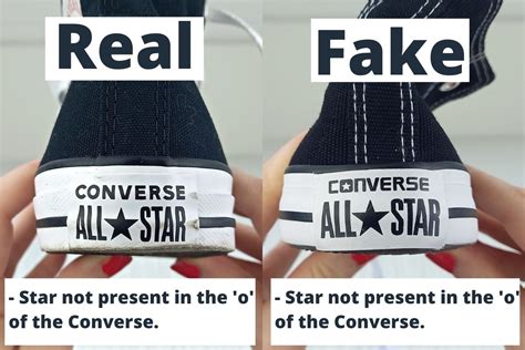 false converse vs real